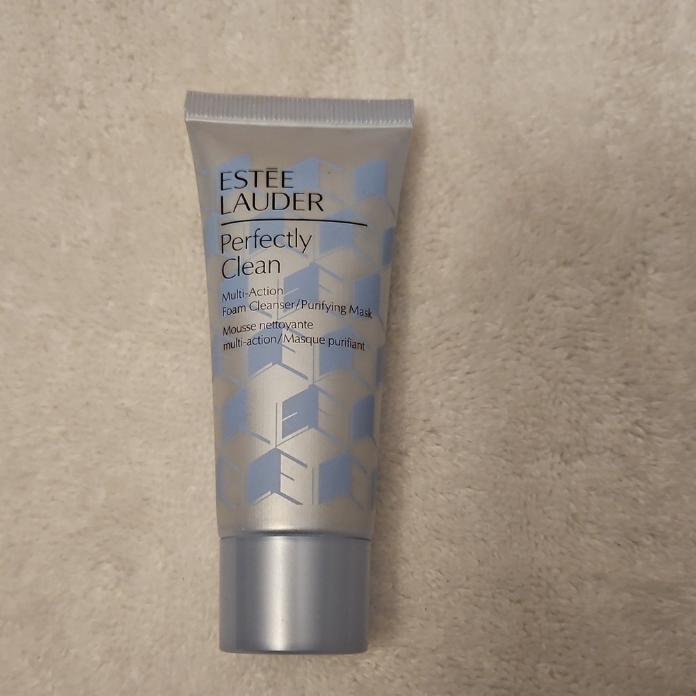 Estée Lauder Perfectly Clean Multi-Action Foam Cleanser/Purifying Mask 1 fl oz